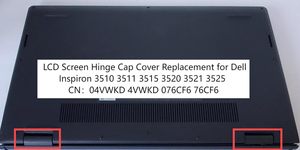 HK-HHT Coperchio Nero per Cerniera LCD Laptop per <span class=keywords><strong>Dell</strong></span> Inspiron 3510/3511/3515/3520/3525 NZ07310-W1 - Product Image 5