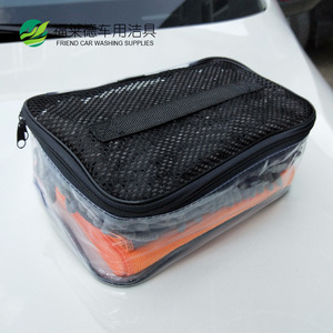 Kit de nettoyage de voiture avec serviette en microfibre et éponge de lavage pour l'entretien et le detailing des véhicules - Product Image 5