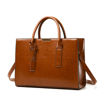 Vintage Oil PU Leather Handbags for Women