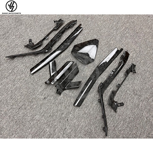Kits Interiores de Fibra de Carbono Forjada con Acabado Brillante en Sarga, Complementos para Lamborghini Huracán LP580 LP610 2014-2018, Ajuste Preciso 1:1 - Product Image 5