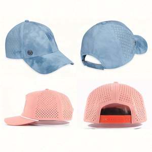 Laser-Cut Air Vent Light Baseball Sports Caps Custom Performance Hats BSCI Real Factory Manufacturer <b>Small</b> Business Welcome OEM - Product Image 5