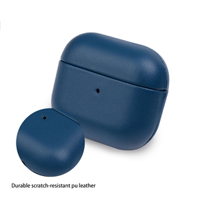 Funda para Auriculares con Revestimiento de PU de Grano Fino, Forro de Microfibra, Recortes Precisos para <span class=keywords><strong>AirPods3</strong></span>, AirPods Pro, Pro2 - Product Image 5
