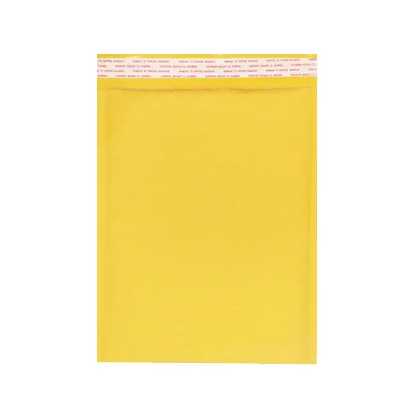 Yellow Kraft Paper Bubble Mailers Bag Mail Shipping Packages Express Envelope Bag