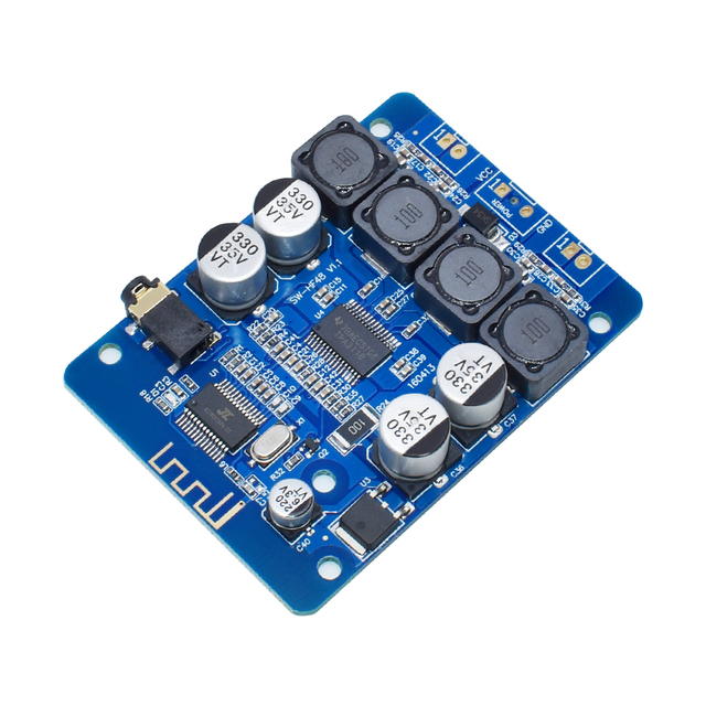 TPA3118 Stereo Audio Wireless Digital Power Amplifier Board 2x30W 8-26V Category ICs