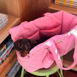 Nuevo Transportín para Mascotas con Logotipo OEM, Ecológico, Ligero, de Gran Capacidad, con Porta Bolsas para Excrementos, Bolsa de Viaje Acolchada para Perros y Gatos - Product Image 3