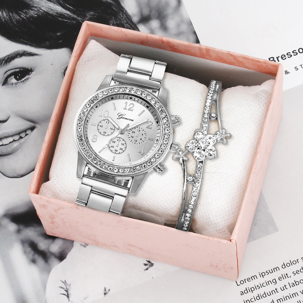 Silver watch bracelet box/3pcs