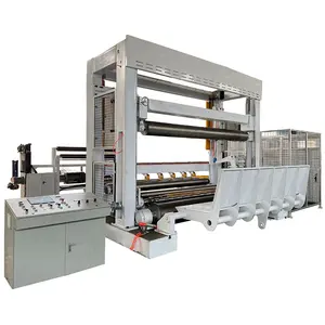 Machine de rembobinage non tissée et de papier de soie de 3300mm de largeur