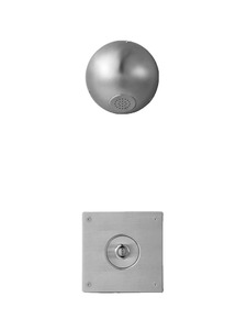 Grifo de Ducha Termostático de Acero Inoxidable para Montar en la Pared, Cabezal de Ducha con Efecto Lluvia, Diseño Minimalista, Acabado Cepillado, para Uso en Baños - Product Image 5
