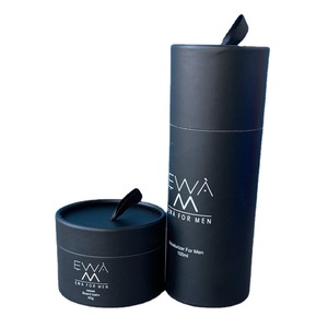 Custom Printed Logo Kraft <b>Cylinder</b> Tube Round Paper Gift Packaging - Product Image 5