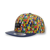 2025 vente chaude corde chapeau couleur imprimé Snapback casquette avec patch personnalisé 5 panneau casquette de Baseball avec bord plat