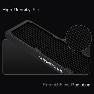 Lovingcool 240mm LED <span class=keywords><strong>CPU</strong></span> 수냉 쿨러 공기 및 수냉 12V 호환 라디에이터 인텔 및 AMD 게이밍 케이스 팬 쿨링 - Product Image 4