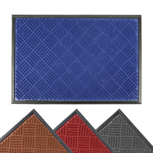 मशीन धोने योग्य भारी शुल्क धोने योग्य गैर-पर्ची रबर बैक प्रवेश रूग-जूते स्क्रैपर बाधा चटाई इनडोर और आउटडोर - Product Image 6