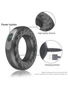 Snelle Levering Oplaadbare Ipx7 Waterdichte Mannelijke Penis Mooie Liefde <span class=keywords><strong>Hot</strong></span> <span class=keywords><strong>G</strong></span> <span class=keywords><strong>Vibe</strong></span> Vibrerende Haan <span class=keywords><strong>Ring</strong></span> Voor Mannen - Product Image 6