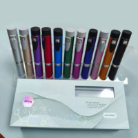Boîte d'emballage personnalisée à conception libre pour stylo injecteur magnétique et flacon de pilules, avec doublure en éponge, étui de rangement médical écologique, gaufrage de stylo