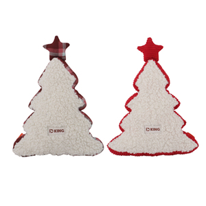 Cuztomisatie Hond Kerst Pluche Kauwspeelgoed Gevulde Bal Kerstcadeau Huisdier Piepend Speelgoed - Product Image 5