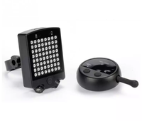 Alarme de sécurité à distance pour vélo, nouveauté, Laser 64 LED, feu arrière, mise à niveau Intelligent, clignotant, feu de freinage, livraison gratuite