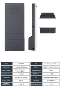 Self Service Food Order Kiosk Floor Standing Commercial Checkout Terminal Device - Product Image 5
