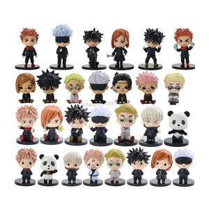 Set di 6 Stili da 8CM Versione Q di <span class=keywords><strong>Jujutsu</strong></span> <span class=keywords><strong>Kaisen</strong></span>, Figure Anime di Itadori Yuji, Nobara, Gojo Satoru, Action Figure Giocattolo, Regali per Bambini - Product Image 1