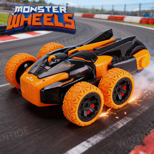 Voiture RC cascadeuse à 5 roues en gros (ODM/OEM) avec télécommande 9 canaux, batterie Li-ION, câble USB – Prête à l'emploi en intérieur et en extérieur - Product Image 3