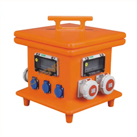 Boîte de distribution portable CHENF avec poignée, boîte à prises combinée industrielle, boîtier d'alimentation temporaire