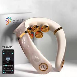 Masajeador de hombros y cuello con calefacción, masajeador de espalda y cuello, aplicación Mijia, control de vibración Shiatsu - Product Image 5