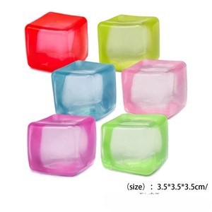 Juguete Blandito Salamandra Cubo de Hielo Taba Maltose, Juguete para Apretar - Product Image 1
