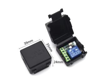 Drahtloses 433-MHz-12-V-Relaisschaltermodul 1-Kanal-HF-Fernbedienungsempfänger mit <span class=keywords><strong>2</strong></span> Fernbedienungen für Garagen-und Tor anwendungen - Product Image 6