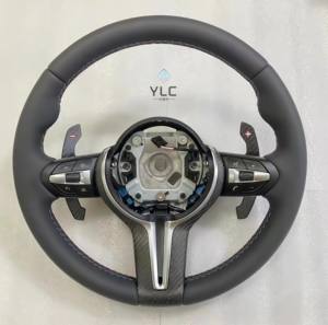 Volante Deportivo YLC para BMWs 320 <span class=keywords><strong>525</strong></span> F10 F30 E90 F70 E71 F31 F32 X5 X6 F01 F07 F20 F11 F22 F25 M3 M4 M5 - Product Image 1