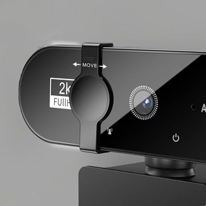 <span class=keywords><strong>Webcam</strong></span> à capteur CMOS 4K haute résolution avec microphone intégré par JIUBEI USB Plug-and-Play pour la diffusion en direct et les appels vidéo - Product Image 2