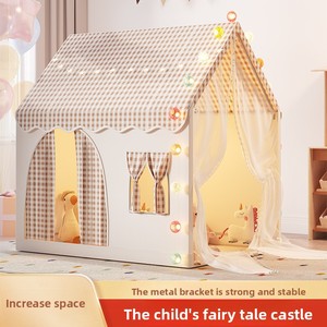 Nuova Tenda in Tessuto per Bambini, Castello da Principessa per Interni, Casetta per Bambini e Bambine, Giocattolo per Lettino, Uso Domestico - Product Image 2