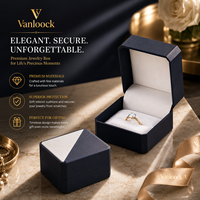 Boîte à bague pyramide personnalisée, emballage de luxe pour bijoux, boîte de présentation pour bague de fiançailles ou de mariage, boîte cadeau avec logo