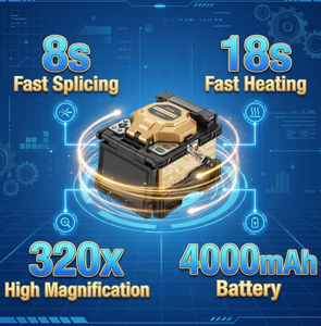 Máquina de Fusión Óptica JILONG FS-600 300T con Operación Automática Inteligente, Alineación de Revestimiento, Pantalla LCD de 3.5 Pulgadas, para Principiantes - Product Image 6