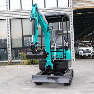 รถขุดขนาดเล็ก 1.8 ตัน รถขุดขนาดกะทัดรัด 1800 กก. ราคา รถขุดไฮดรอลิกใหม่ รถขุดตีนตะขาบขนาดเล็ก เครื่องยนต์ Kubota มาตรฐาน EPA รถขุดขนาดเล็ก - Product Image 2