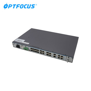 Anatel gpon olt 8 puertos 4 * GE COMBO + 2 * 10GE Puerto SFP + óptica pasiva de redes - Product Image 3