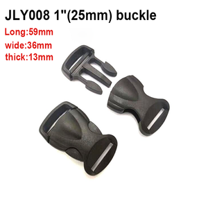 Hebilla de Plástico POM para Mochilas, Cinturones y Equipaje, Opciones Multicolores y Logotipo Personalizado para Equipo Táctico de Exterior - Product Image 1