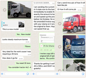 Faw Xe Tải Gắn Cần Cẩu 8x4 Lớn Sức Ngựa Xe Tải Nặng Một Chiếc Xe Tải Gắn Cần Cẩu Với Một Sự Bùng Nổ Thủy Lực Cho Bán Nóng - Product Image 6