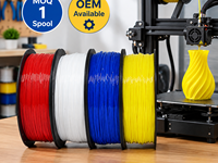 Filament d'imprimante 3D TPU 1,75 mm 1 kg 330 m flexible, aspect caoutchouc, pour Creality Bambu Lab