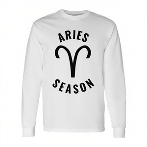 T-shirt à manches longues avec signe du zodiaque astrologique saisonnière du berger - Product Image 2