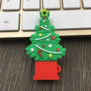 Memoria <span class=keywords><strong>USB</strong></span> de Alta Velocidad con Forma de Bota Promocional de PVC para Regalos de Navidad, Calcetines para Niños, Mujeres y Hombres, 8GB 16GB 32GB 64GB 128GB - Product Image 2