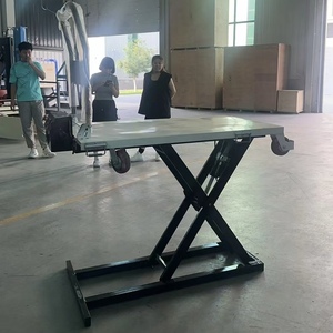 Plataforma Elevadora Eléctrica en Oferta, Carretilla Elevadora Hidráulica de Tijera, Plataforma Plana para Carga y Descarga en Camionetas - Product Image 6