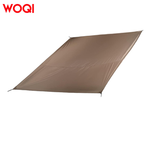 WOQI Bâche de <span class=keywords><strong>Pluie</strong></span> Légère <span class=keywords><strong>Tente</strong></span> Imperméable <span class=keywords><strong>Anti</strong></span> UV Abri de Camping en Plein Air avec Poteau en Acier - Product Image 2