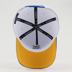 Vente en gros de chapeaux Snapback trois tons 100% coton 5 panneaux de haute qualité unisexe personnalisés chapeau de sport vintage à broderie 3D - Product Image 4