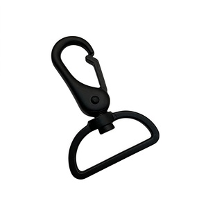 Fabrika doğrudan: 37MM döner köpek klipleri, <span class=keywords><strong>Metal</strong></span> d-ringler, çinko alaşımlı konnektör klipsler, çanta aksesuarları - Product Image 4