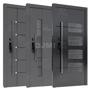 Entrance Door Multifunctional Stainless Security Doors Residential Home Steel Main Entrance Cheap Exterior Door With Smart Lock