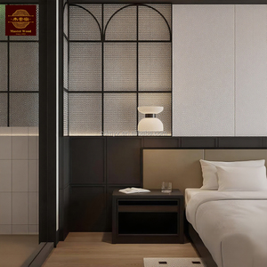 Custom 5 stelle Hotel camera da letto mobili tra cui materasso letto appartamento Vanity mobile bagno pannellatere per vacanza <span class=keywords><strong>locanda</strong></span> - Product Image 2