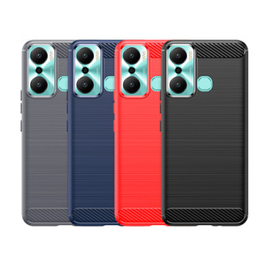 Accesorios para teléfono móvil, funda de silicona suave de fibra de carbono TPU para Infinix Hot 20 Play Hot20s - Product Image 6