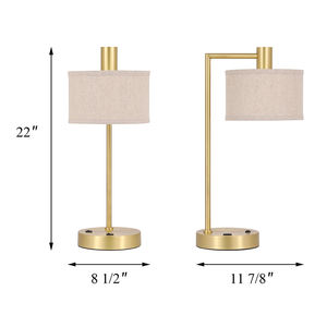 โคมไฟตั้งโต๊ะทองเหลือง UL ดีไซน์ใหม่ โคมไฟอ่านหนังสือ<span class=keywords><strong>ข้าง</strong></span><span class=keywords><strong>เตียง</strong></span>ในห้องนอน โคมไฟตั้งโต๊ะสำหรับโรงแรม ตกแต่งบ้านสไตล์นอร์ดิก - Product Image 4