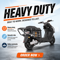 Olbetter Nouvelle Moto Électrique Sportive 1200W 60v/72v pour Adultes avec une Vitesse Maximale de Plus de 70 km/h