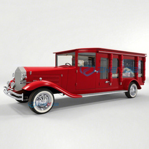 Vintage Hearse Manufacturers Funeral Chariot Electric Horse Buggy Funeral Hearse Classic Funeral Car for Sale - Product Image 4