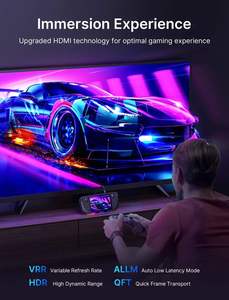 Nouvelle station d'accueil JSAUX 12-en-1 RGB pour console de jeu Steam Deck - Product Image 3